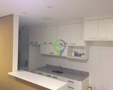 Apartamento com 2 dormitórios à venda, 70 m² por R$ 410.000,00 - Vila Matias - Santos/SP