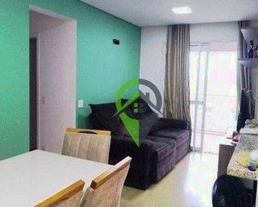 Apartamento com 2 dormitórios à venda, 70 m² por R$ 436.000,00 - Vila Matias - Santos/SP
