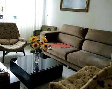 Apartamento com 2 dormitórios à venda, 75 m² por R$ 393.000,00 - Aparecida - Santos/SP