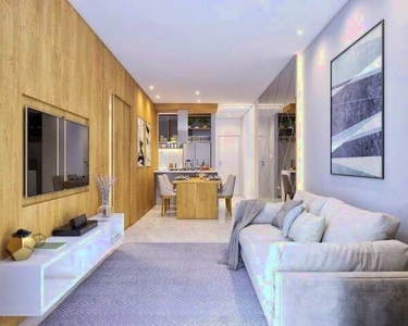 Apartamento com 2 dormitórios à venda, 75 m² por R$ 468.000,00 - Canto do Forte - Praia Gr