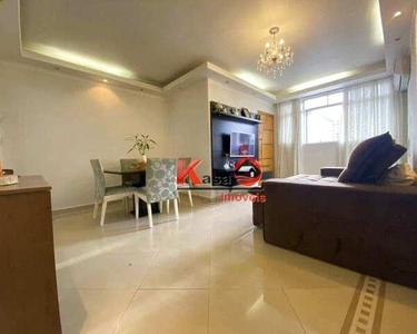 Apartamento com 2 dormitórios à venda, 85 m² por R$ 408.000,00 - Embaré - Santos/SP