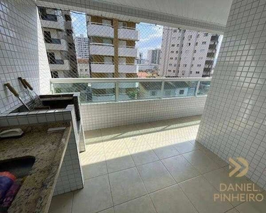 Apartamento com 2 dormitórios à venda, 85 m² por R$ 440.000,00 - Vila Guilhermina - Praia