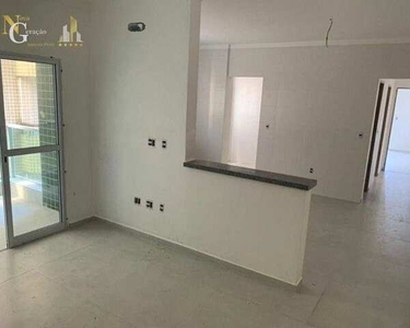 Apartamento com 2 dormitórios à venda, 89 m² por R$ 440.000,00 - Canto do Forte - Praia Gr