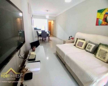 Apartamento com 2 dormitórios à venda, 90 m² por R$ 445.000,00 - Aviação - Praia Grande/SP