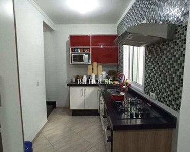 Apartamento com 2 dorms, Vila Príncipe de Gales, Santo André - R$ 431 mil, Cod: 866