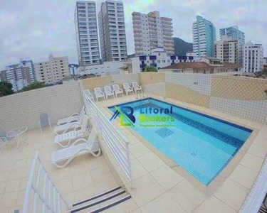 Apartamento com 3 dormitórios à venda, 78 m² por R$ 455.000,00 - Canto do Forte - Praia Gr