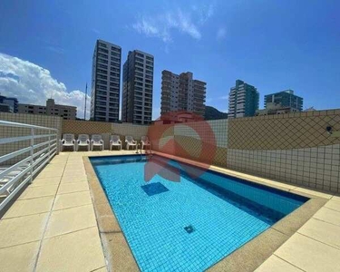 Apartamento com 3 dormitórios à venda, 80 m² por R$ 455.000,00 - Canto do Forte - Praia Gr