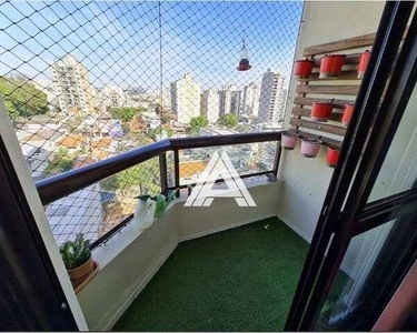 Apartamento com 3 dormitórios à venda, 82 m² por R$ 447.000,00 - Vila Valparaíso - Santo A