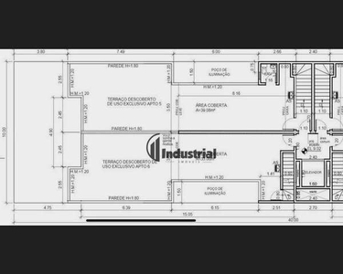 Apartamento com 3 dormitórios à venda, 88 m² por R$ 465.000,00 - Vila Pires - Santo André