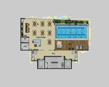 Apartamento para venda com 41 m² com 1 quarto em Graça - Salvador - BA