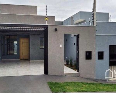 Casa com 3 dormitórios à venda, 100 m² por R$ 440.000 - Jardim Oásis - Maringá/PR