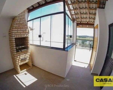 Cobertura com 2 dormitórios à venda, 100 m² - Vila Pires - Santo André/SP