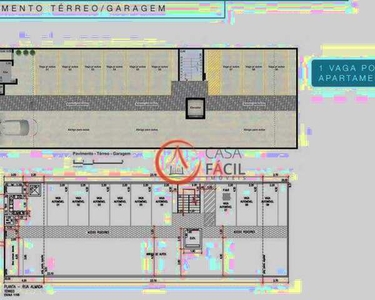 Cobertura com 2 dormitórios à venda, 91 m² por R$ 414.000,00 - Jardim Santo Alberto - Sant