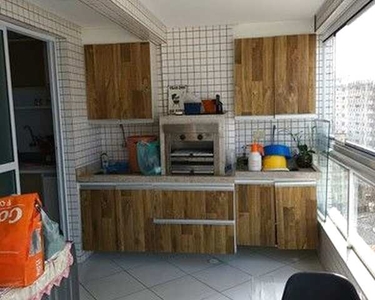 Lindo Apto 92 m2, 2 dorm 1 suite em Caiçara - Praia Grande - SP