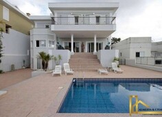 Casa para venda/locação no residencial 8, 980m², 6 suítes, piscina, área gourmet e 8 vagas