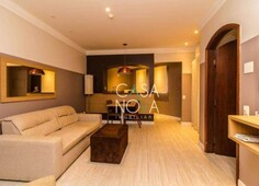 Flat com 1 dormitório à venda, 47 m² por r$ 450.000,00 - gonzaga - santos/sp