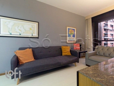 Apartamento à venda em Pinheiros com 45 m², 1 quarto, 1 suíte, 1 vaga