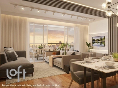 Apartamento à venda em Vila Andrade com 91 m², 3 quartos, 1 suíte, 2 vagas