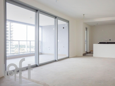 Apartamento à venda em Pinheiros com 124 m², 2 quartos, 2 suítes, 2 vagas