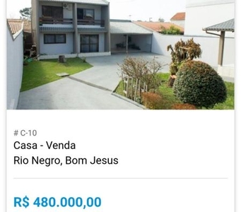 Casa a venda em Rio Negro PR bom preço valor