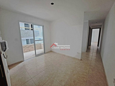 Apartamento em Boqueirão, Praia Grande/SP de 55m² 2 quartos à venda por R$ 348.000,00