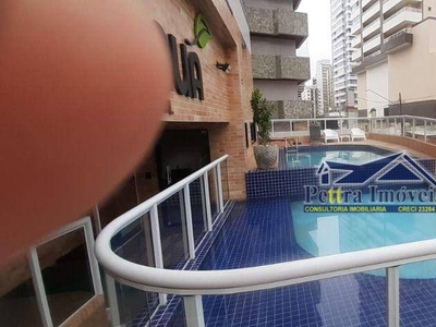 Apartamento em Boqueirão, Praia Grande/SP de 57m² 1 quartos à venda por R$ 402.000,00