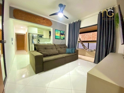 Apartamento em Boqueirão, Praia Grande/SP de 62m² 2 quartos à venda por R$ 414.000,00