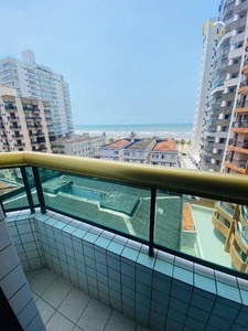 Apartamento em Campo da Aviação, Praia Grande/SP de 101m² 3 quartos à venda por R$ 398.000,00