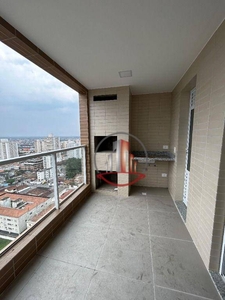 Apartamento em Campo da Aviação, Praia Grande/SP de 56m² 1 quartos à venda por R$ 394.000,00