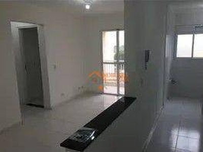 Apartamento em Cidade Jardim Cumbica, Guarulhos/SP de 54m² 2 quartos para locação R$ 1.500,00/mes