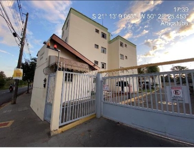 Apartamento em Conjunto Habitacional Pedro Perri, Araçatuba/SP de 50m² 2 quartos à venda por R$ 103.000,00