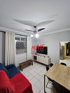 Apartamento em Embaré, Santos/SP de 60m² 1 quartos para locação R$ 2.000,00/mes