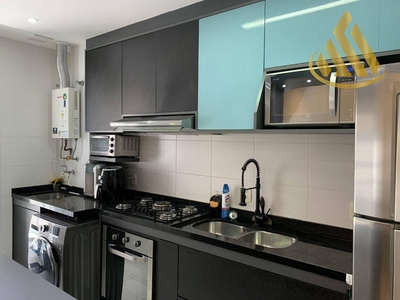 Apartamento em Gonzaga, Santos/SP de 57m² 1 quartos à venda por R$ 834.000,00