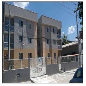 Apartamento em Jardim Catarina, São Gonçalo/RJ de 50m² 1 quartos à venda por R$ 54.311,00