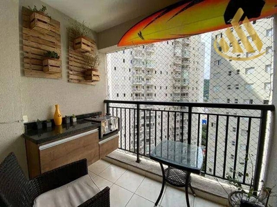 Apartamento em Marapé, Santos/SP de 70m² 2 quartos para locação R$ 4.800,00/mes