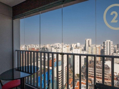 Apartamento em Paraíso, São Paulo/SP de 27m² 1 quartos para locação R$ 3.200,00/mes