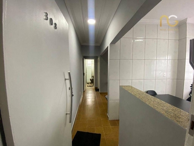 Apartamento em Vila Caiçara, Praia Grande/SP de 41m² 1 quartos à venda por R$ 199.000,00