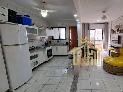Apartamento em Vila Guilhermina, Praia Grande/SP de 59m² 1 quartos à venda por R$ 324.000,00