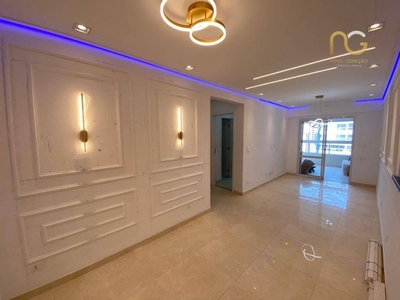 Apartamento em Vila Guilhermina, Praia Grande/SP de 92m² 2 quartos à venda por R$ 548.000,00