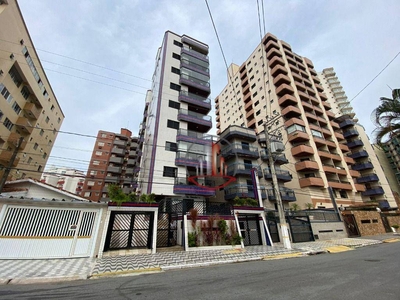 Apartamento em Vila Mirim, Praia Grande/SP de 50m² 1 quartos à venda por R$ 264.000,00