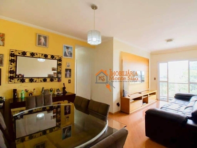 Apartamento em Vila Nossa Senhora de Fátima, Guarulhos/SP de 65m² 2 quartos à venda por R$ 317.000,00