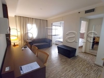 Apartamento em Vila Olímpia, São Paulo/SP de 30m² 1 quartos para locação R$ 1.800,00/mes