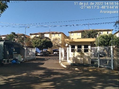 Apartamento em Vila Santa Maria (Vila Xavier), Araraquara/SP de 50m² 2 quartos à venda por R$ 122.998,00