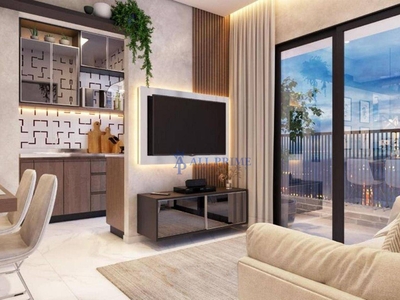 Apartamento em Vila Tupi, Praia Grande/SP de 56m² 2 quartos à venda por R$ 490.704,23