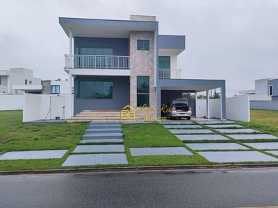 Casa em Alphaville, Rio Das Ostras/RJ de 268m² 4 quartos à venda por R$ 899.000,00