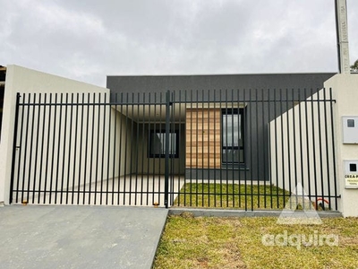 Casa em Uvaranas, Ponta Grossa/PR de 81m² 3 quartos à venda por R$ 278.000,00