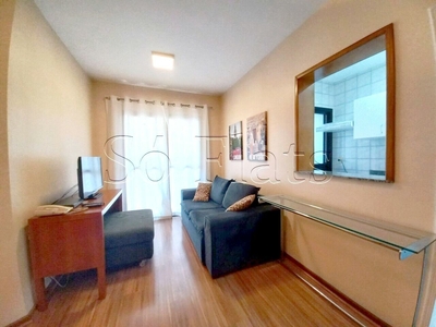 Flat em Cidade Monções, São Paulo/SP de 63m² 2 quartos para locação R$ 2.500,00/mes