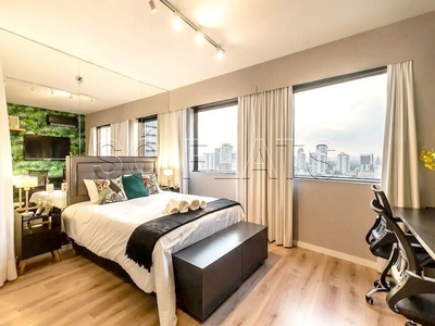 Flat em Pinheiros, São Paulo/SP de 24m² 1 quartos à venda por R$ 444.000,00