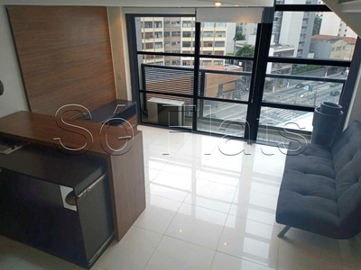 Flat em Vila Nova Conceição, São Paulo/SP de 44m² 1 quartos à venda por R$ 855.000,00