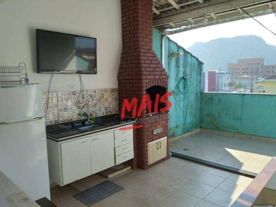 Sobrado em Centro, São Vicente/SP de 126m² 3 quartos à venda por R$ 479.000,00